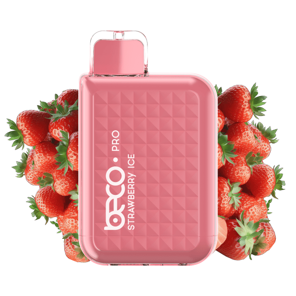 Beco Pro - vape 6000 puff - strawberry flavour
