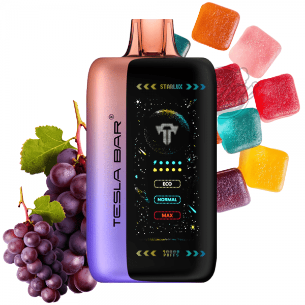 TESLA BAR XT40000 - GRAPE BLOW POP