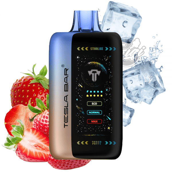 TESLA BAR XT40000 - STRAWBERRY ICE