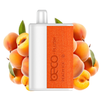 Beco Plush - vape 8000 puff - peach ice flavour