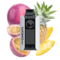 Waka Dual Mesh - vape 10000 puff - gusto ananas frutto della passione