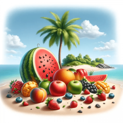 vape fruits island