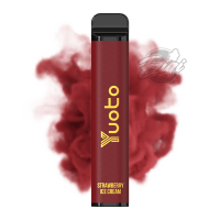 Yuoto 3500 - vape 3000 puff - strawberry ice cream flavour